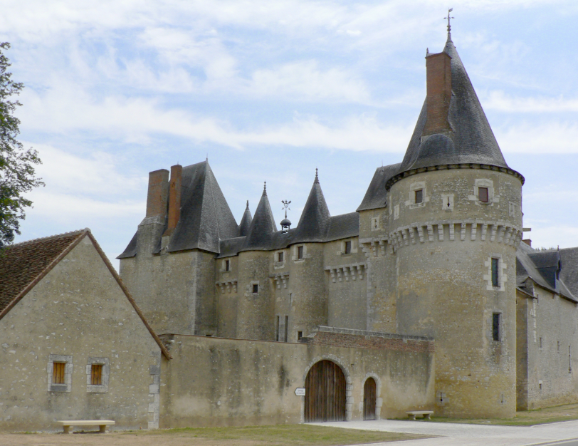 Château de Fougères-sur-Bièvre, France